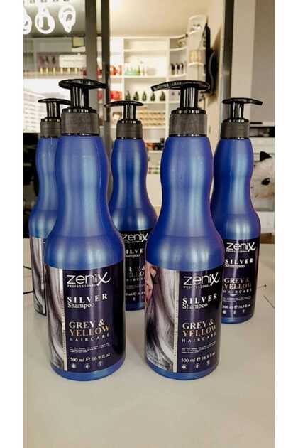 Zenix Turuncu Karşıtı Parlaklık ve Canlandırıcı Silver Mor Şampuan
