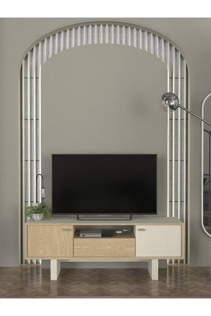 Selinos Tv Sehpası Kumtaşı - Rota 150cm