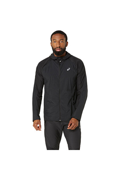 Asics MATCH JACKET NIGHT ENERGY Erkek Siyah Ceket 2041A364-001