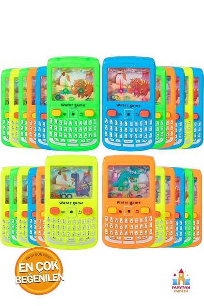 Oyuncak Cep Telefonu Şeklinde Suda Halka Geçirme Oyunu Tetris Atari Eskimeyen Nostaljik Oyuncak
