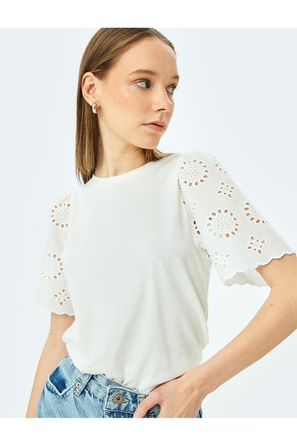 Beige Brode T-Shirt