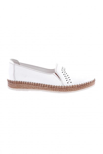 P51-23Y Women's Laser Comfort Shoes Genuine Leather White