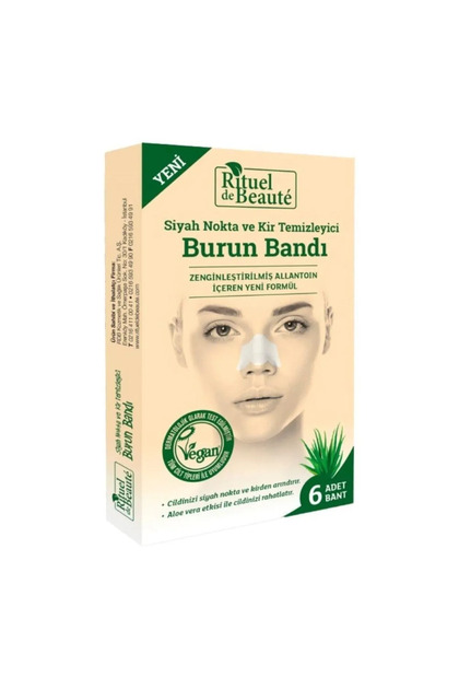 Siyah Nokta Gözenek Arındırıcı Ve Kir Temizleyici Burun Bandı