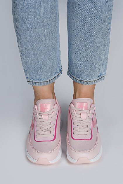 【М】 Jump 28086 Pembe Kadın Sneaker Günlük Spor Ayakkabı - Fiyatı