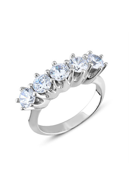 1,75 Carat Beş Taş Yüzük