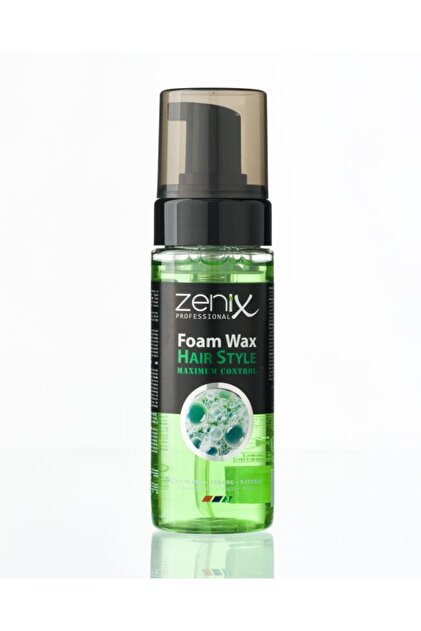 Zenix Men Series Hair Style Wax Foam Volume Strong Shine 150 ml