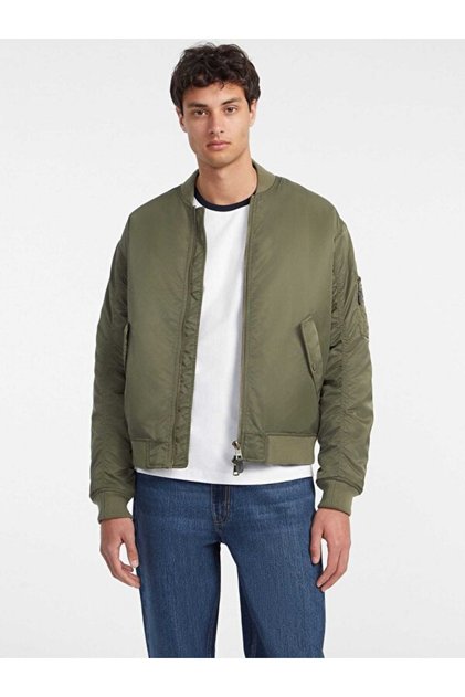 Jeans Erkek Bomber Ceket
