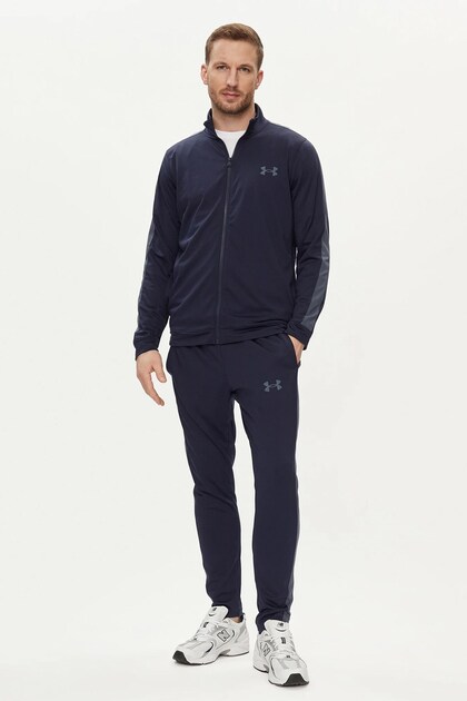 ballaholic ウォームアップウェア L ネイビー セットアップ Under Armour Ua Rival Knit Erkek Eşofman Takımı 1357139-410