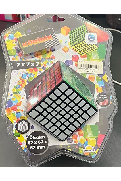 CUFFCUFFTOYS Smile Games Kübirik Zeka Küpü 7x7x7 Orijinal Lisanslı