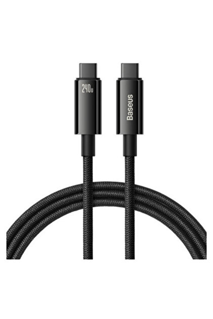 Baseus Tungsten Gold 240W Type-C Kablosu Genel Görünüm