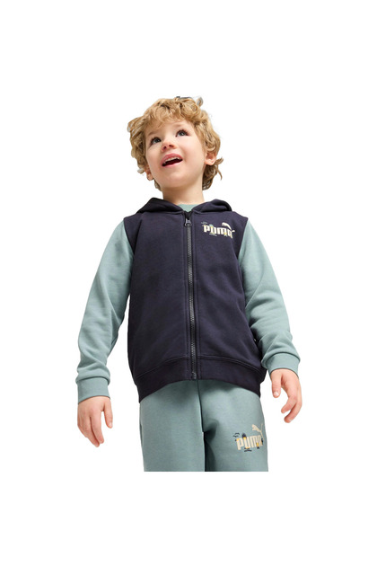 Hood Puma Sandy Adventures Hoodie Full-zip Tr Ps, Blue, Kids