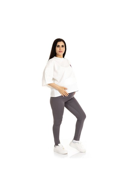 baby mom Şardonlu Hamile Tayt Anne Giyim