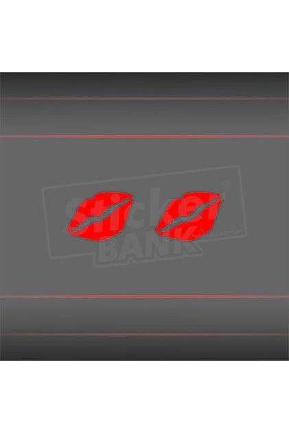 Stickerbank Car Sticker Kiss Sticker