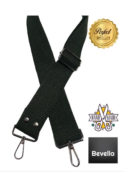 Khaki (Dark Green) Column Adjustable Bag Handle - (130 cm)
