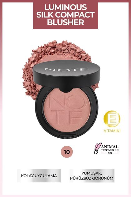 Luminous Silk Compact Blusher Toz Allık - 10 Pink Paradise