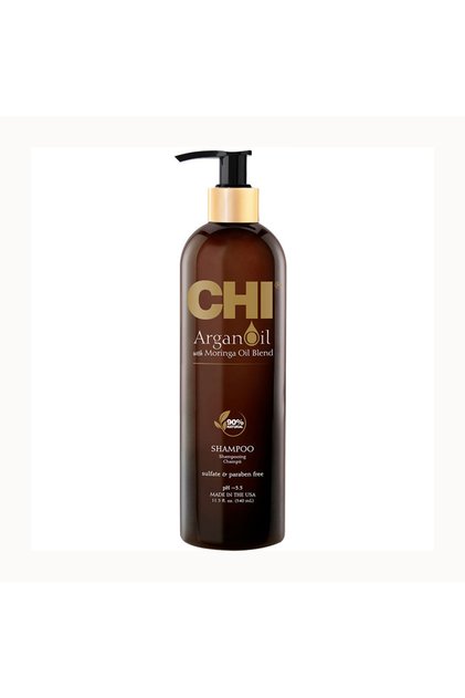 Argan Plus Moringa Oil Paraben-Free Sulfate-Free Shampoo 340ml