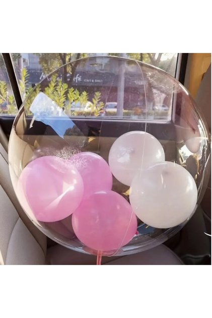 Balloonist Sister 36 Inch Transparent Bobo Balloon – Giant Size Bobo Balloon