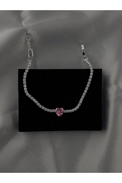 Heart Zircon Stone Waterway Bracelet
