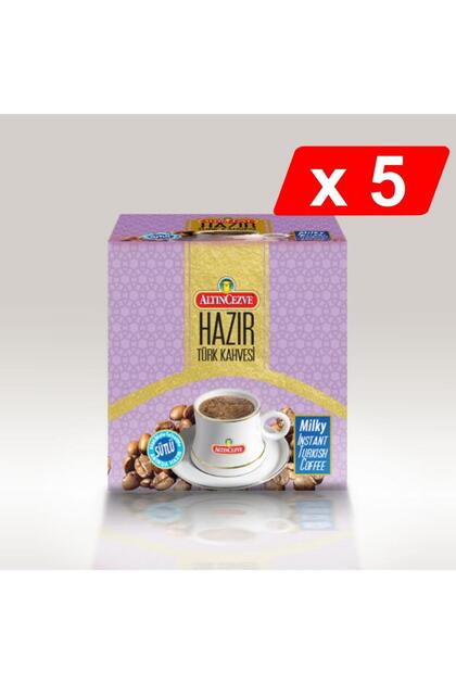 Instant Turkish Coffee with Milk and Sugar (20 Pieces X 11 Gr) X 5 Packs