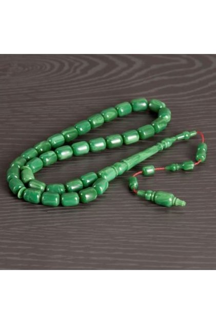 Old Candlestick Object Ancient Catalin Capsule Cut 8.5X11.5Mm Prayer Beads - İbrahim Atasever Master Craftsmanship