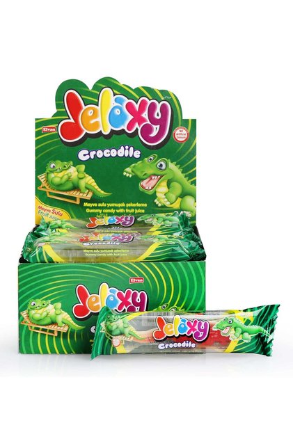 Jelaxy Timsah (Crocodile) 20 Gr. 24 Adet (1 Kutu)