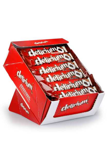 Elvan Delirium Sütlü Çikolatalı Marshmallowlu Bar 28 Gr. 24 Adet
