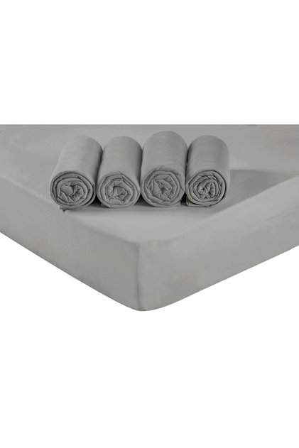 %100 Pamuk Lastikli (Fıtted) Penye Çarşaf