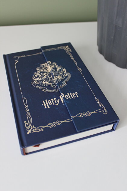 Vegan Deri Mıknatıslı Kapak Harry Potter Defter ( 16,5x11 cm)