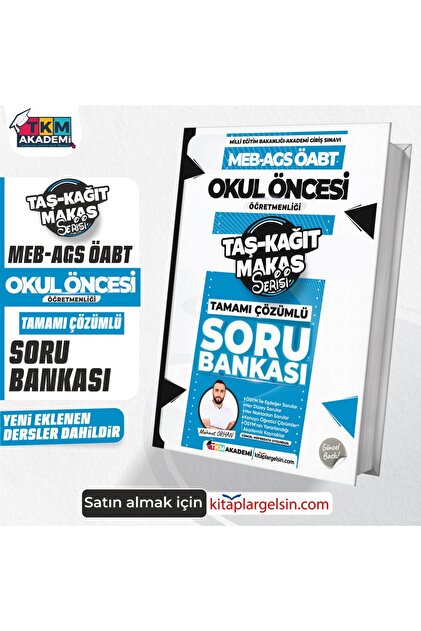 TKM Akademi Okul Öncesi ÖABT 10 Fasikül Kitap Detaylı Konu Anlatım
