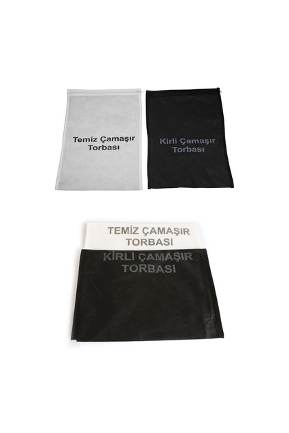 KOPYA - Temiz ve Kirli Çamaşır Torbası - Çamaşır Torbası