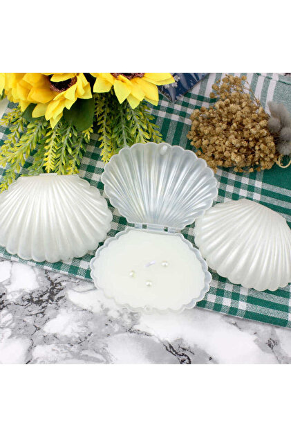 12 Adet Mumlu İstiridye Kutusu, Söz Nişan Kına Doğum Günü, Baby Shower