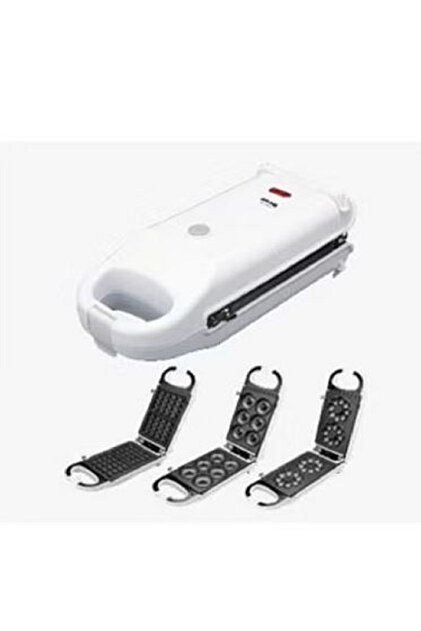 Home Master 855 3 in 1 Donut, Waffle and Cookie Maker