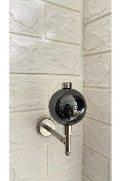 Perde Aksesuarı Perde Tutucu Metal Renso Perde Duvar Aparatı 1 Adet Premium Seri