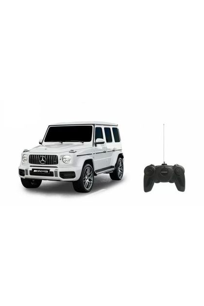 Masina Cu Telecomanda Mercedes-benz G63 Alb Scara 1 La 24