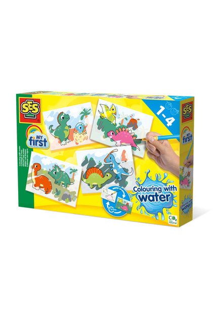 Set De Pictat Cu Apa-dinozauri