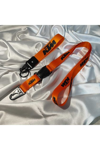 Ktm Key Fob and Neck Hanging Rope Set Quality Auto - Moto Accessory