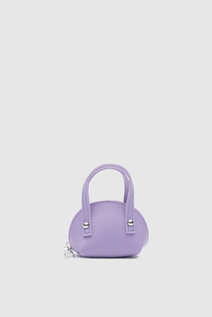 Lilac C11 Mini Size Single Compartment Faux Leather Women's Wallet B:7 E:10 W:6