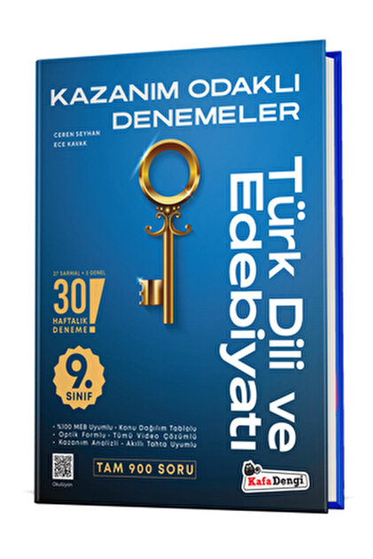 Kafa Dengi Yayınları 9. Sınıf KOD Fizik Haftalık Sarmal Deneme