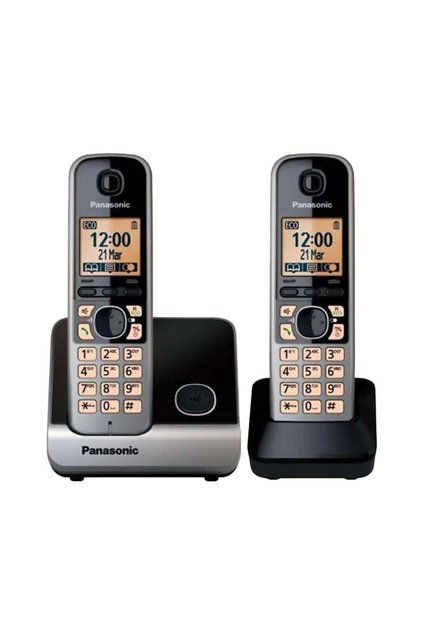 Panasonic Smart Digital Cordless Phone KX-TG6712 - Black