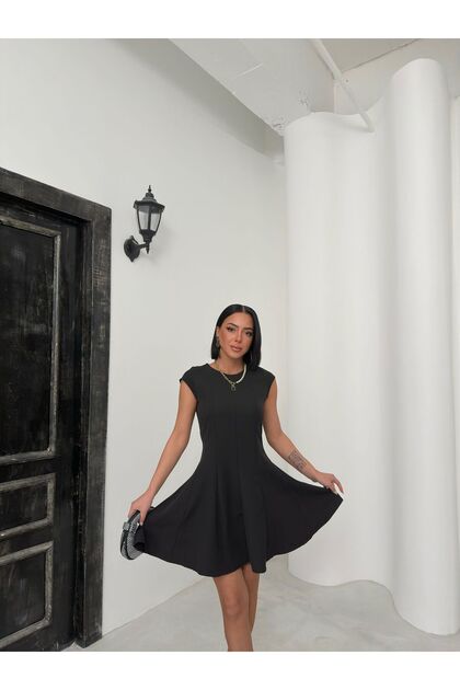 dresses that are loose on top and tight on bottom Black Dress Dress SHEIN PETITE Cutout One Shoulder Short Sleeve Mini Dress, Loose size features are Dress Dark Gray Mini Cut