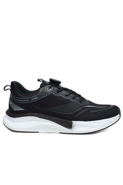 Volis Black Comfort Daily Lace-Up Men's Sneaker Shoes