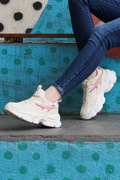 Jump 29891 Bej Kadın Sneaker Günlük Spor Ayakkabı - Fiyatı, Yorumları