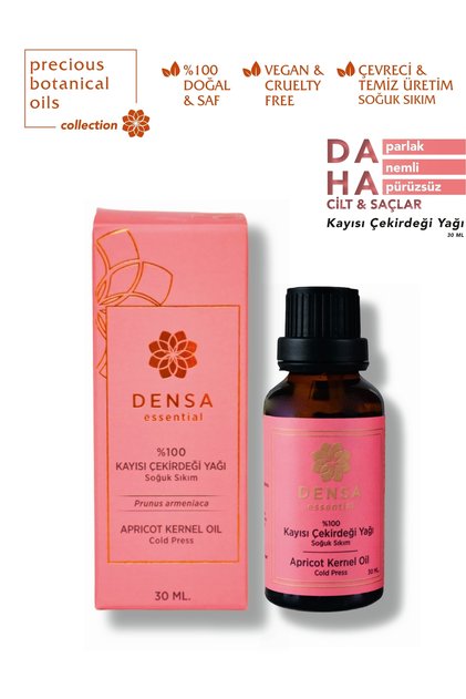 Apricot Kernel Oil 30 ml - No Additives - Cold Pressed - 100% Pure and Natural