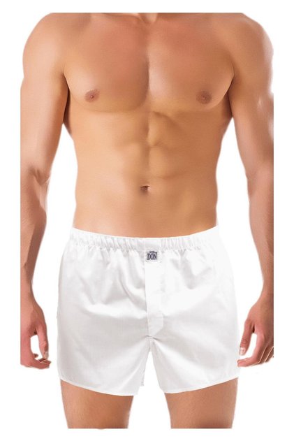The DON Poplin Erkek Boxer Beyaz Renk