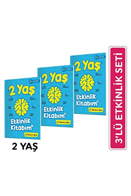 yükselen zeka 2 Yaş Etkinlik Kitabım Seti (Z10 Sistemi) - Fiyatı