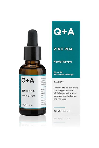 Q+A Zinc Pca Facial Serum - Pore Minimizing & Oil Balancing Serum, 30Ml