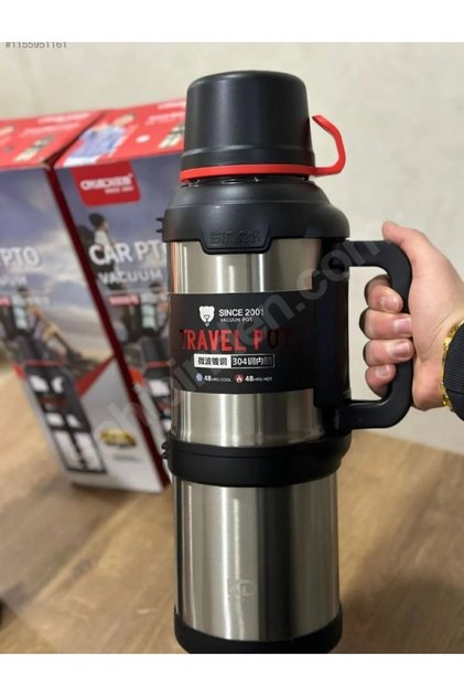 Travel Po 4litre Termos Kamp Aile Boy