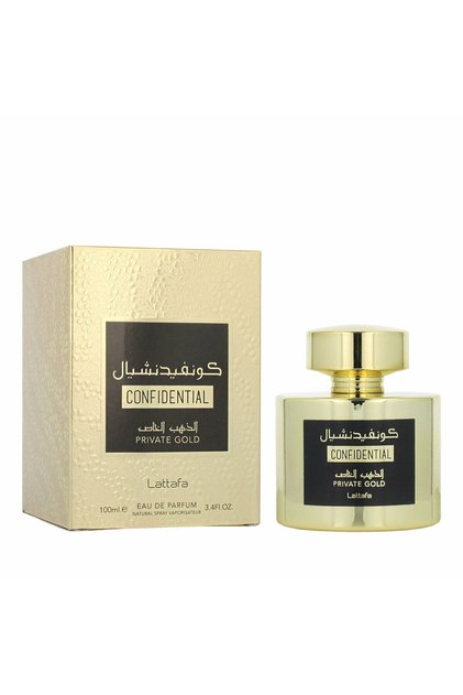Άρωμα Unisex Lattafa EDP Confidential Private Gold 100 ml