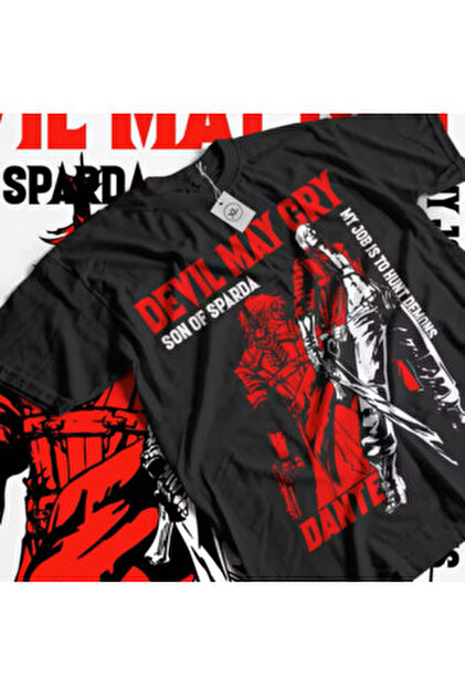 Camiseta Devil May Cry MADARTIST Jogo Para PC Dante Lavada Vintage De Manga Curta Masculina