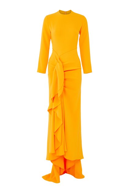 Nia Long Dress - Orange